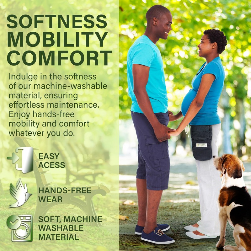 Nephrostomy Tube and Drainage Bag Cover (Black)