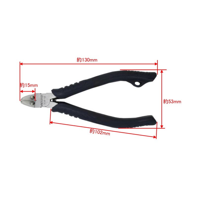 Takagi TCNP-125 TCNP-125 Catching Nipper, 4.9 inches (125 mm), Spring