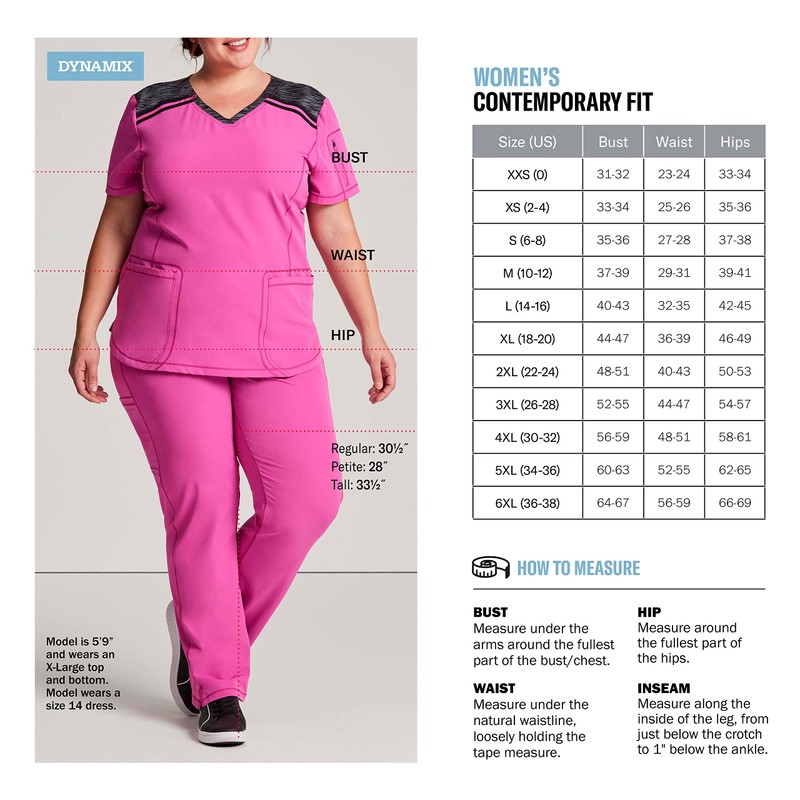 Dickies Dynamix DK185 Women's Natural Rise, Tapered Leg Jogger Pant,