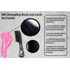 G.B.S - Juego de 2 cepillos para desenredar pelo rizado