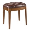 MODERION Vanity Bench with Upholstered, Modern Luxury Wood Stool,Ottoman Shoe