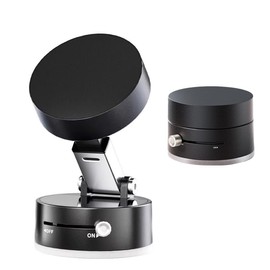 UrbanPulse Car Smartphone Stand, Magsafe Compatible, Magnetic Suction Cup, Strong Vacuum Suction Cup, Multi-Angle Adjustment, Car Smartphone Holder, Compatible with Cars, Tabletops, Walls, Mini Size