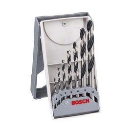 Bosch 7-tlg. HSS Spiralbohrer Set PointTeQ (für Metall, Ø 2–8 mm, Professional Zubehör Bohrmaschine)
