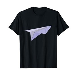 Paper Plane T-Shirt Fly RC Flight Pilot Astronaut Aviation