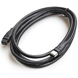 IEEE 1394 Type FireWire 400 to 800 6 Pin Male to 9 Pin Male FW 800 Male Adapter Cable 1.8m (6 Pin to 9 Pin Cable)
