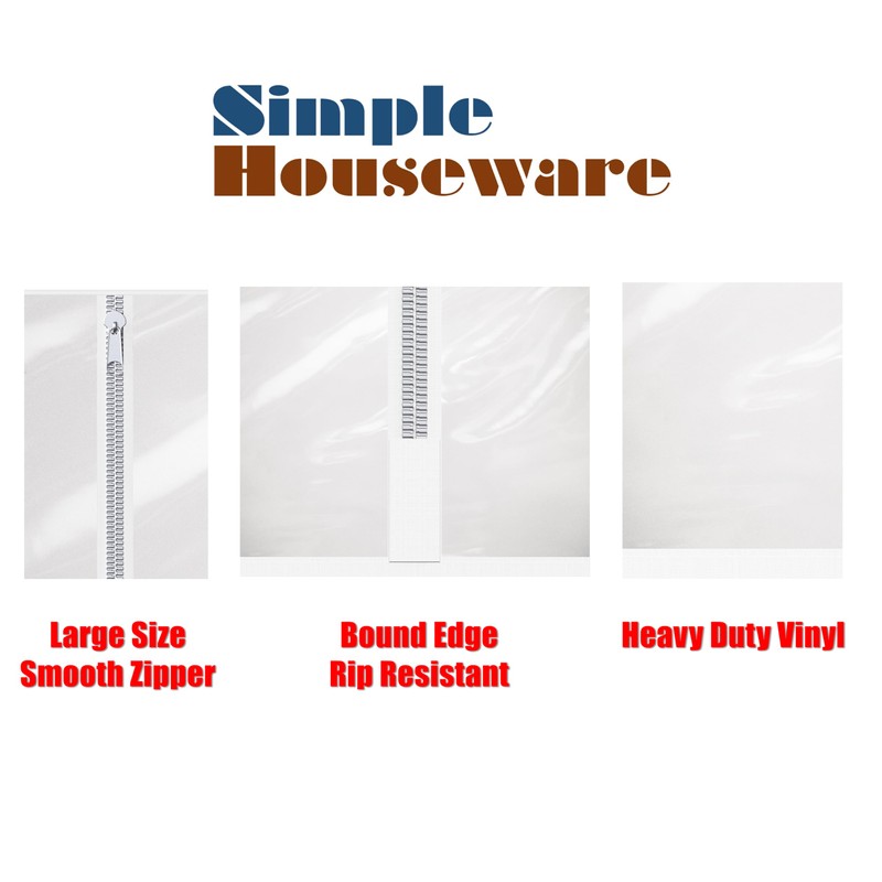 Simple Houseware Industrial Grade Z-Base Garment Rack, 500lb Load with