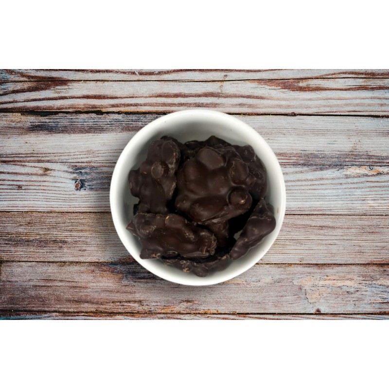 Goodland Farms Dark Chocolate Peanut Clusters, 2 Pounds - Wholesale