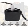 ENERKEEN Golf Club and Golf Ball Cleaning Bag, Waterproof Clean