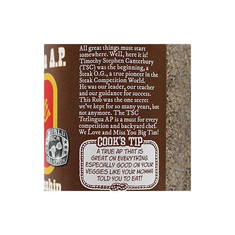 Pancho and Lefty Steaks T.S.C.'s Terlingua A.P. Rub