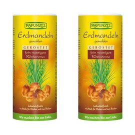 Rapunzel Ground Nuts Ground, Roasted, Pack of 2 (2 x 300 g) - Organic