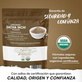Sacha Inchi Orgánico En Polvo 100 Gr - Organic Side                                                                                                   
