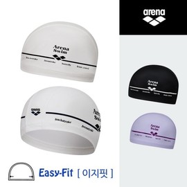 Arena SwimFit Coated Swim Cap (C1AQ01) Easy Fit Swim Cap / 아레나 스윔핏 코팅 수모(C1AQ01) 이지핏 수영모자 캡