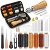 40 Pieces Sewing Awl Set, Portable Awl Tool for Sewing