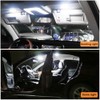YM E-Bright 4-Pack White Led Panel Dome Light Lamp, COB