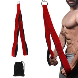 Triceps Rope Cable Pull Fitness, Cable Pull Fitness Equipment with Carry Bag, Triceps Training Device Used for Lat Pull and Increase the Strength of the Upper Body, Suitable Triceps Strength Training