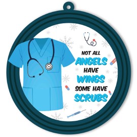 BlinkWishes Nurse Christmas Ornament, Nurse Xmas Gifts for Women, Nurse Appreciation Gifts, Medical Professionals, Health Care Worker Gifts, Nurse Gifts for Her, Nurse Decor
