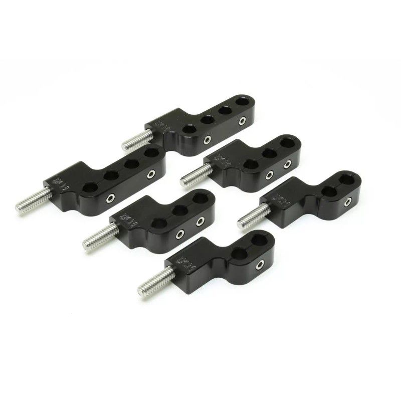8pc. Billet Ignition Wire Loom Set Black. Best looking/ function