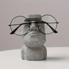 NOIAFZY 1Pcs Unique Stone Spectacle Holder Decorative Sunglasses Display Stand