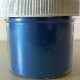 Vintage Paint Pure Blue Pearl Pigment Mica Automotive Paint Resin Casting Airbrush Art - 70g