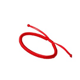Lucky Red String Line Bracelet for Good Fortune Success and Kabbalah Protection, Against Evil Eye Handmade Jewellery Cord for Woman and Man by Mascoto