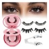 Kit De Pestañas Postizas Magnéticas Reutilizables 2 Pairs