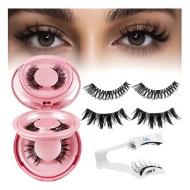 Kit De Pestañas Postizas Magnéticas Reutilizables 2 Pairs                                                                                             