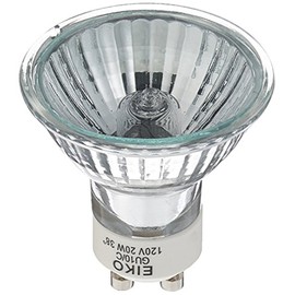 Eiko BAB-FG-GU10-120V 38 Degree Flood MR16 GU10 Base Halogen Bulb, 120V/20W