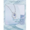 PAHALA 925 Sterling Silver Fatima's Hand Guardian CZ Pendant Necklace