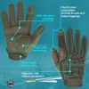 Seibertron T.F.F.I.G Tactical Gloves - Anti-Vibration, Super Grip, Flexible Rubber