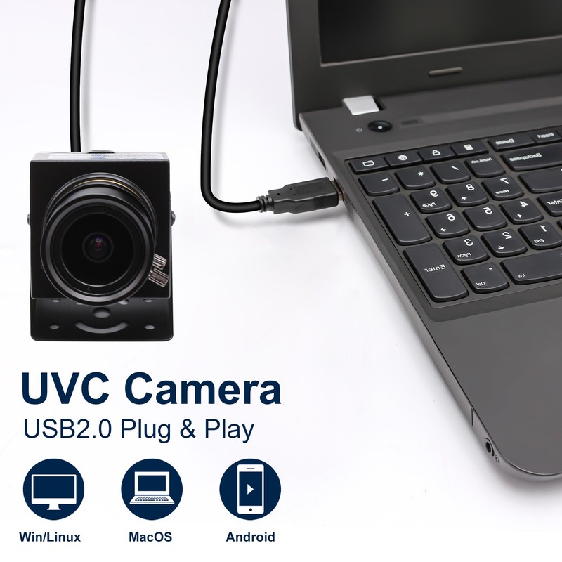 Svpro 1080P USB Camera with 2.8-12mm Optical Zoom Lens IMX323