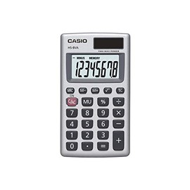 Casio HS8VA Basic 8-Digit Solar Calculator (HS-8VA)