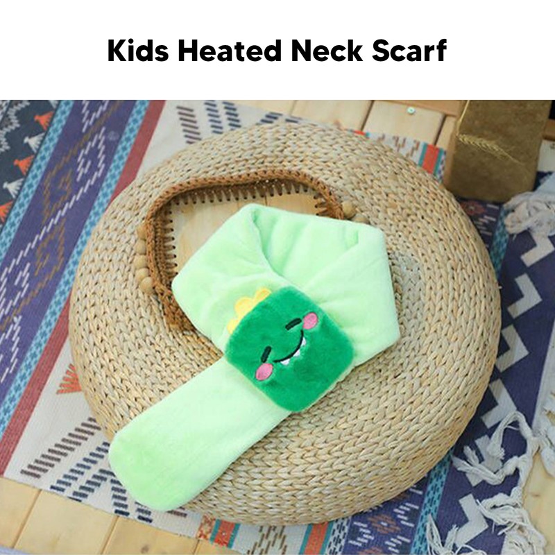 Kids Electric Heated Scarf 3 Temperature Gears Quickly Heating Keep