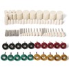 140Pcs Polishing Kit for Dremel Hakkin Buffing Wheels for Rotary