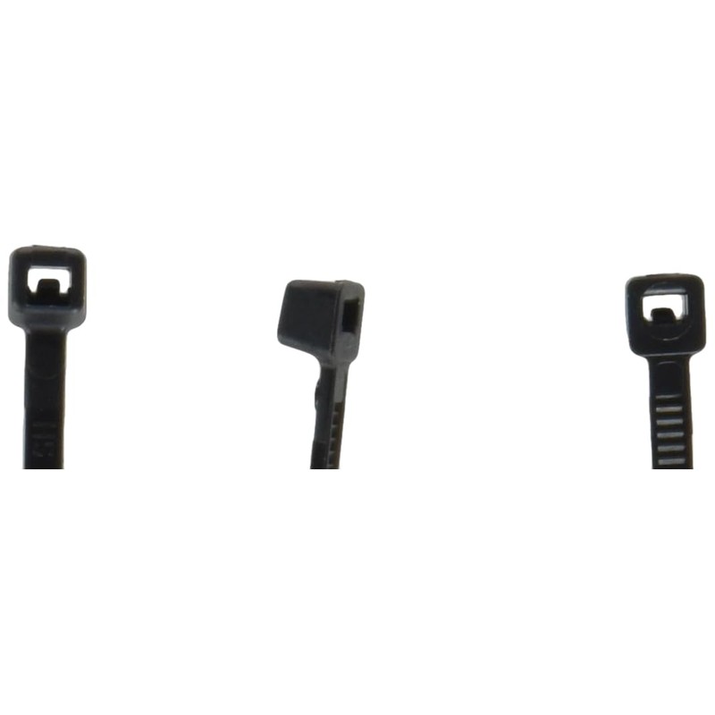 Fischer UBN Cable Ties, Black, 2,5 x 200 mm