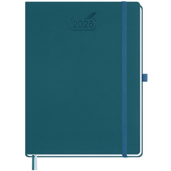 BEZEND Calendar 2026 Book Calendar Approx. A4 28.5 x 21.5