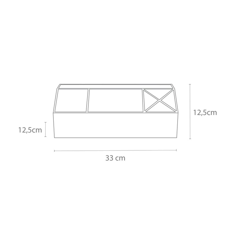 Bigso Box of Sweden ELISA Desk Organiser with 4 Compartments