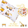 UOMNY Toddler Pillowcases for Boys 13X18 12x16 14x19 Engineering Vehicle