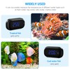 Brifit Aquarium Thermometer, Mini Aquarium Thermometer Digital, LED Display, Touch