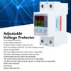 SVP‑916 100‑130VAC Adjustable Over and Under Voltage Protector Delay Reset