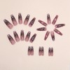 Press On Nails, Artificial Nails, Reusable (purple)