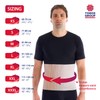 TOROS-Group Elastic 24 cm Abdominal Binder/Postpartum & Post Operative Belly