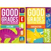 First Grade Educational Workbooks - Good Grades - Reading, Phonics,
