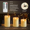 Tidomate Rechargeable Candles with Remote - LED Pillar Candles with