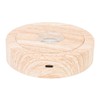Wood Light Display Base 360 Degree Rotation Beech Grain Colorful