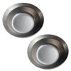 Seekdem SD-ODP18-2P Stainless Steel Retro Old Plate Outdoor Camping Dinner