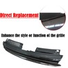 BST BSSP Badgeless Sport Style Front Grille Black Carbon Fiber