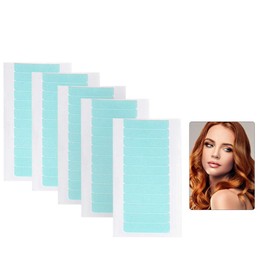 ZBOOROOR 60 Pcs Hair Extension Tape Tabs Double Side Tape Tape in Extension Replacement Tape Replace Headband Label Patch Extension Belt Wig Tape Hair Extensions