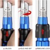 BULLTOOLS 1/4-inch Drive Click Torque Wrench Set Dual-Direction Adjustable 90-tooth