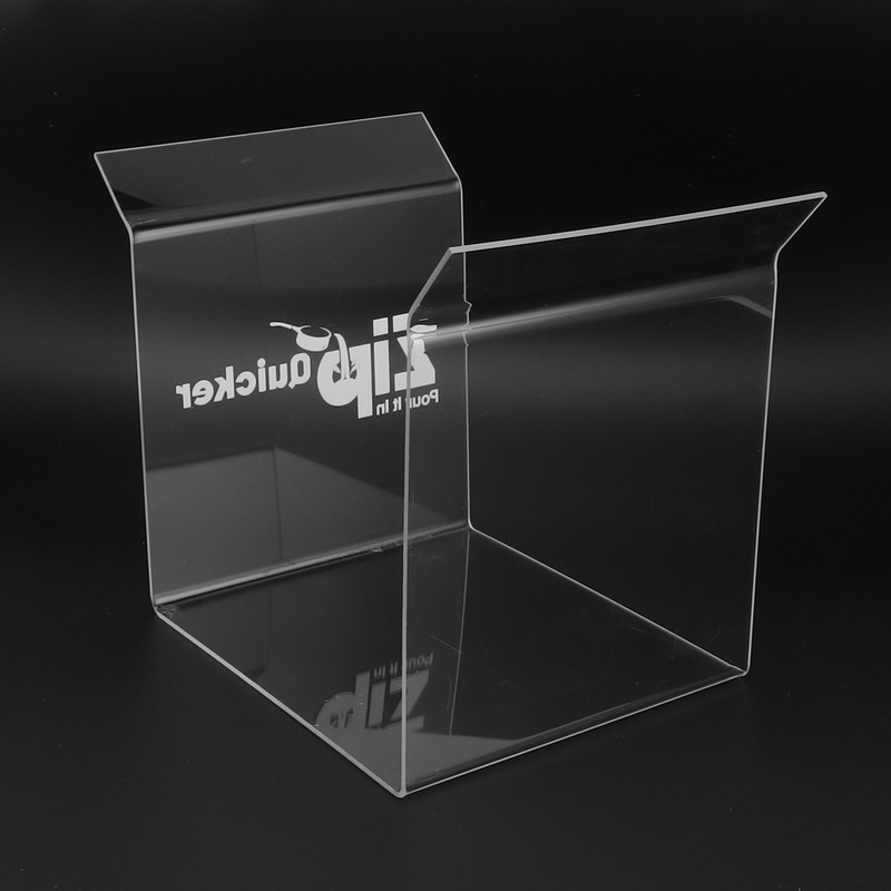 Ziplock Bag Holder Baggy Rack Holder Acrylic Handsfree to Pour