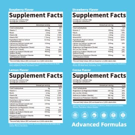 BEAU Hydration Electrolytes Powder Packets for Rapid Replenishment & Recovery